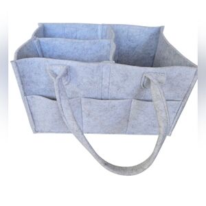 Gray Felt Tote Organizer